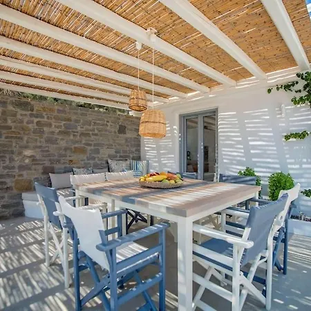 Villa Luna Bianca, Located In Stelida Naxos Area.